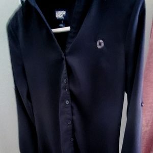 Chase bank long sleeve blouse